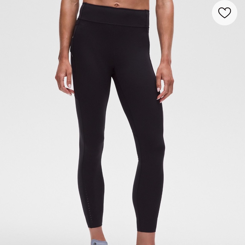 LULULEMOM 🍋FAST AND FREE HIGH RISE TIGHT 🩶🤍🖤